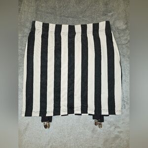 Killstar Walk The Line Mini Skirt Large